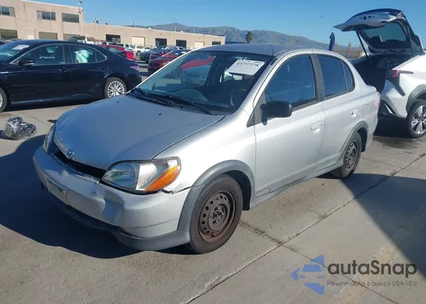 2001 Toyota Echo z USA, uszkodzony, nr VIN JTDBT123010128835